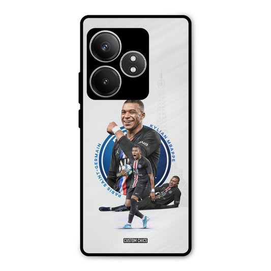 Elegant Mbappe Realme GT 6T Mobile Back Cover - Sports PrintShield Case