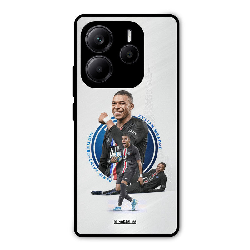 Elegant Mbappe Redmi Note 14 Mobile Back Cover - Sports PrintShield Case