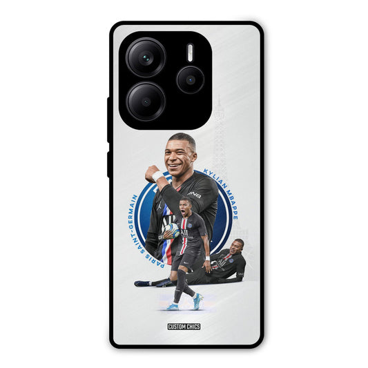 Elegant Mbappe Redmi Note 14 Mobile Back Cover - Sports PrintShield Case