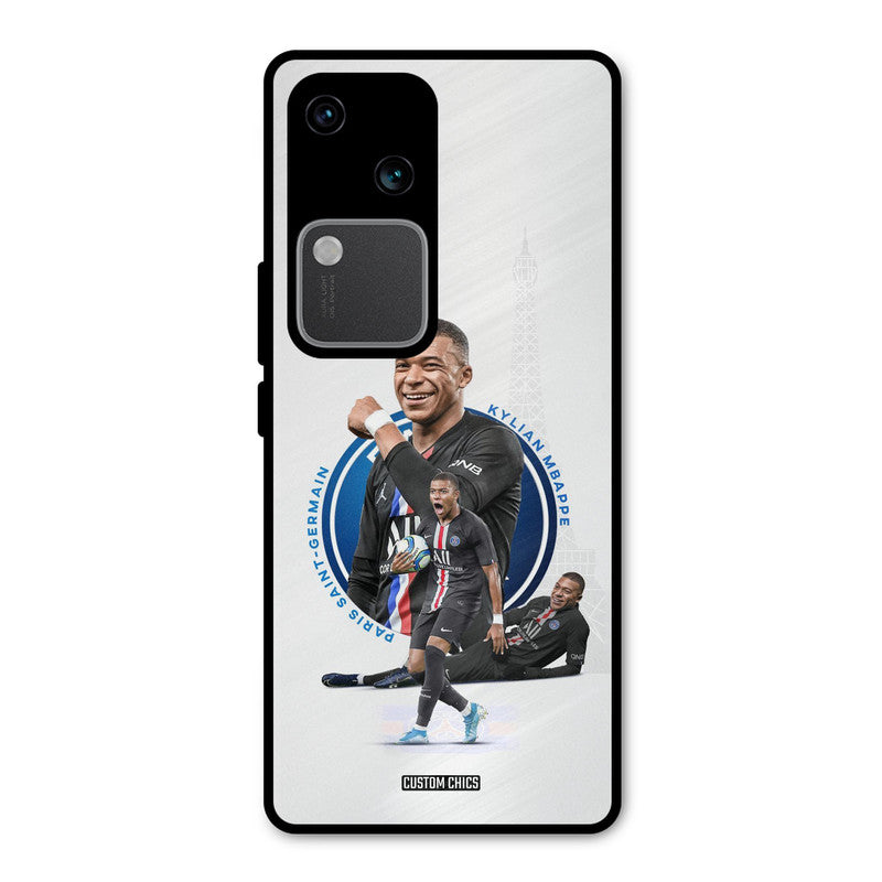 Elegant Mbappe Vivo V30 Mobile Back Cover - Sports PrintShield Case
