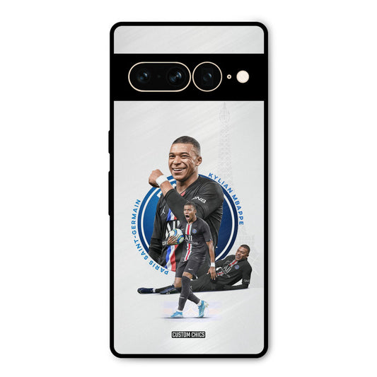 Elegant Mbappe Google Pixel 7 Pro Mobile Back Cover - Sports PrintShield Case