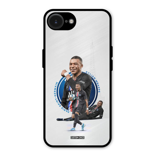 Elegant Mbappe iPhone 16e Mobile Back Cover - Sports PrintShield Case