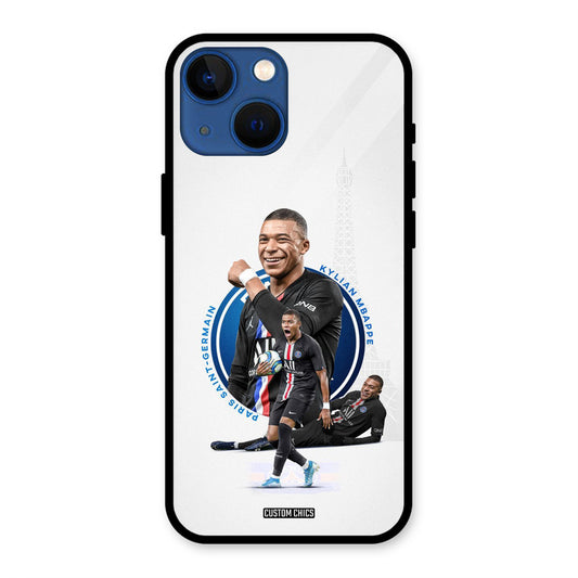 Elegant Mbappe iPhone 13 Mini Mobile Back Cover - Sports PrintShield Case