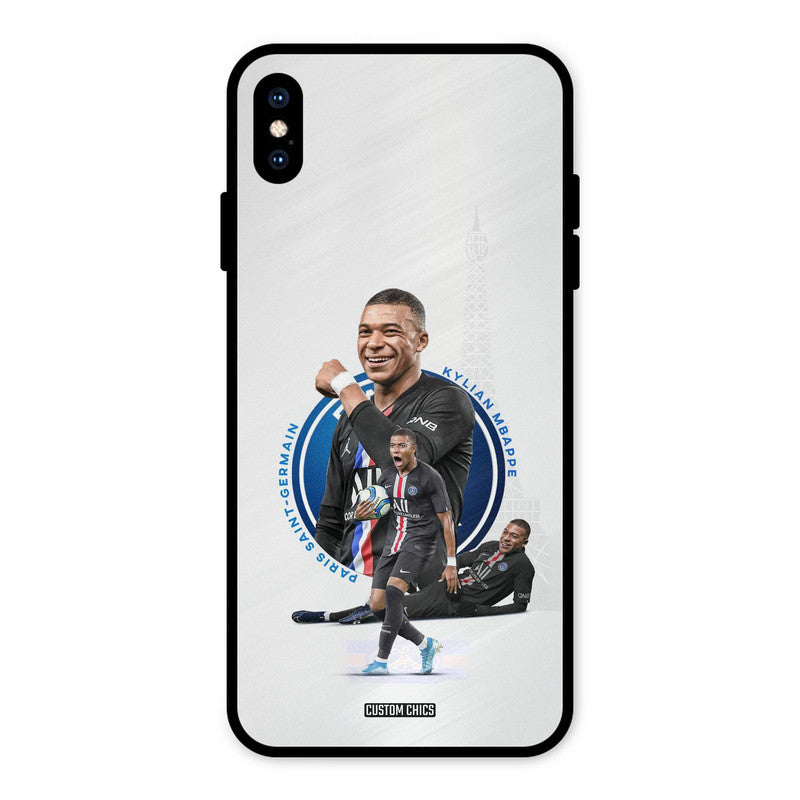Elegant Mbappe iPhone XS Max Mobile Back Cover - Sports PrintShield Case