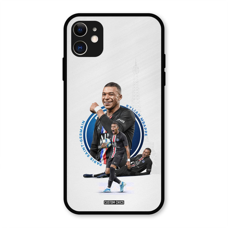 Elegant Mbappe  iPhone 11 Mobile Back Cover - Sports PrintShield Case