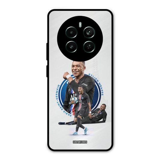Elegant Mbappe Realme 12 Plus Mobile Back Cover - Sports PrintShield Case