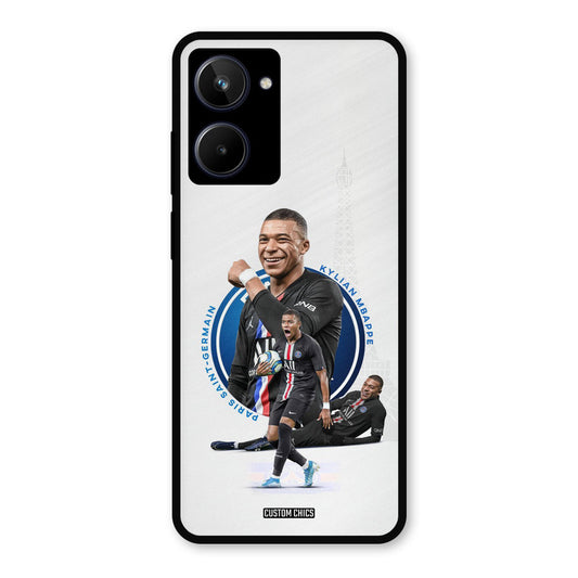 Elegant Mbappe Realme 10 Mobile Back Cover - Sports PrintShield Case