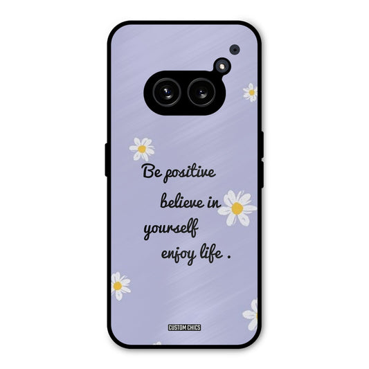 Enjoy Life Nothing Phone 2a Mobile Back Cover - Cute PrintShield Case
