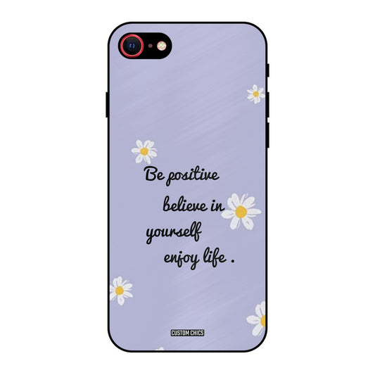 Enjoy Life iPhone SE 2020 Mobile Back Cover - Cute PrintShield Case