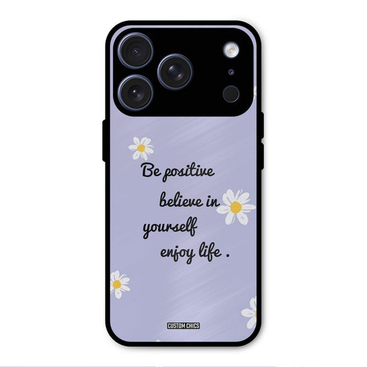 Enjoy Life iPhone 17 Pro Max Mobile Back Cover - Cute PrintShield Case