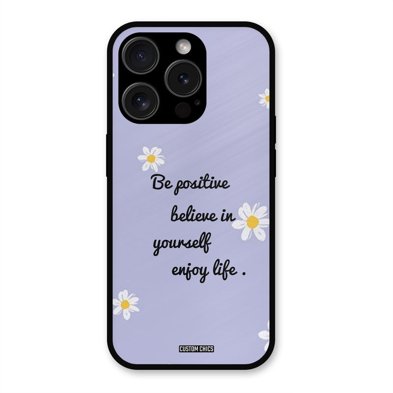 Enjoy Life iPhone 15 Pro Max Mobile Back Cover - Cute PrintShield Case