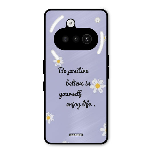 Enjoy Life Nothing Phone 3A Mobile Back Cover - Cute PrintShield Case