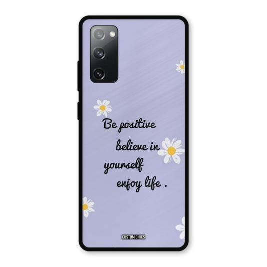 Enjoy Life Samsung Galaxy S20 FE 5G Mobile Back Cover - Cute PrintShield Case