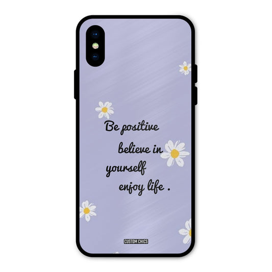 Enjoy Life iPhone X Mobile Back Cover - Cute PrintShield Case