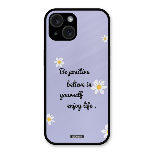 Enjoy Life iPhone 15 Mobile Back Cover - Cute PrintShield Case