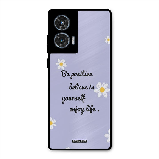 Enjoy Life Moto G96 Mobile Back Cover - Cute PrintShield Case