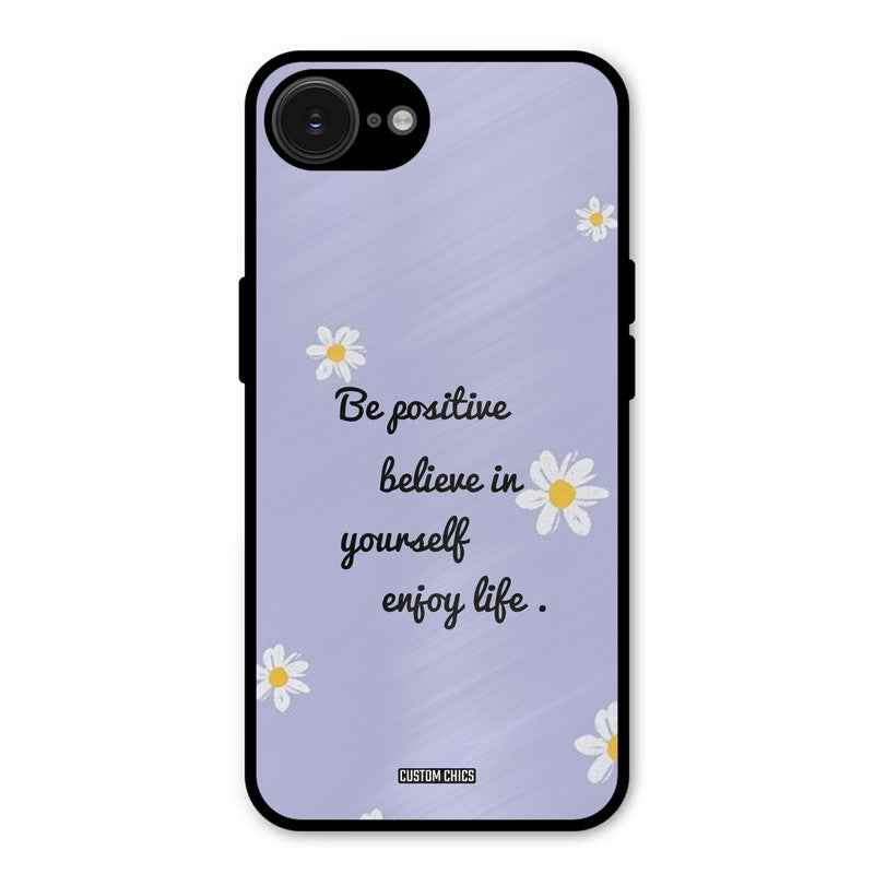 Enjoy Life iPhone 16e Mobile Back Cover - Cute PrintShield Case