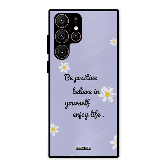 Enjoy Life Samsung Galaxy S22 Ultra Mobile Back Cover - Cute PrintShield Case