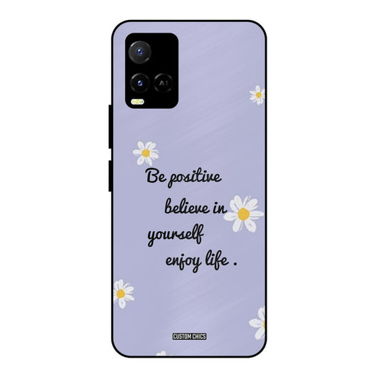 Enjoy Life Vivo Y33s Mobile Back Cover - Cute PrintShield Case