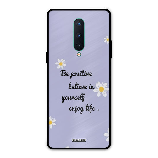 Enjoy Life Oneplus 8 Mobile Back Cover - Cute PrintShield Case