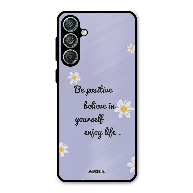 Enjoy Life Samsung Galaxy M55 5G Mobile Back Cover - Cute PrintShield Case