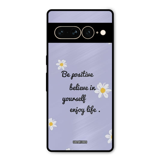 Enjoy Life Google Pixel 7 Pro Mobile Back Cover - Cute PrintShield Case