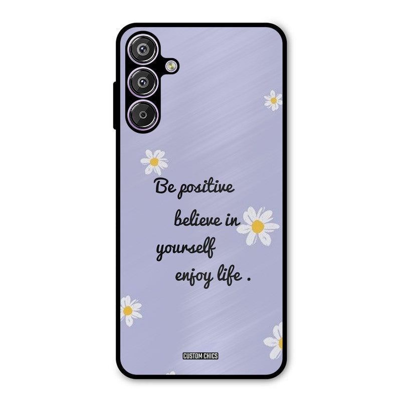 Enjoy Life Samsung Galaxy F15 Mobile Back Cover - Cute PrintShield Case