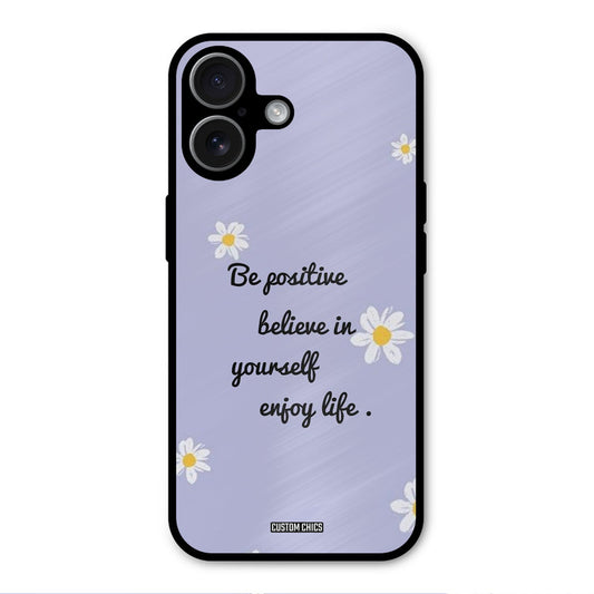 Enjoy Life iPhone 17 Mobile Back Cover - Cute PrintShield Case