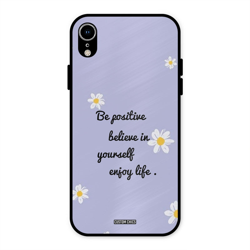 Enjoy Life iPhone XR Mobile Back Cover - Cute PrintShield Case