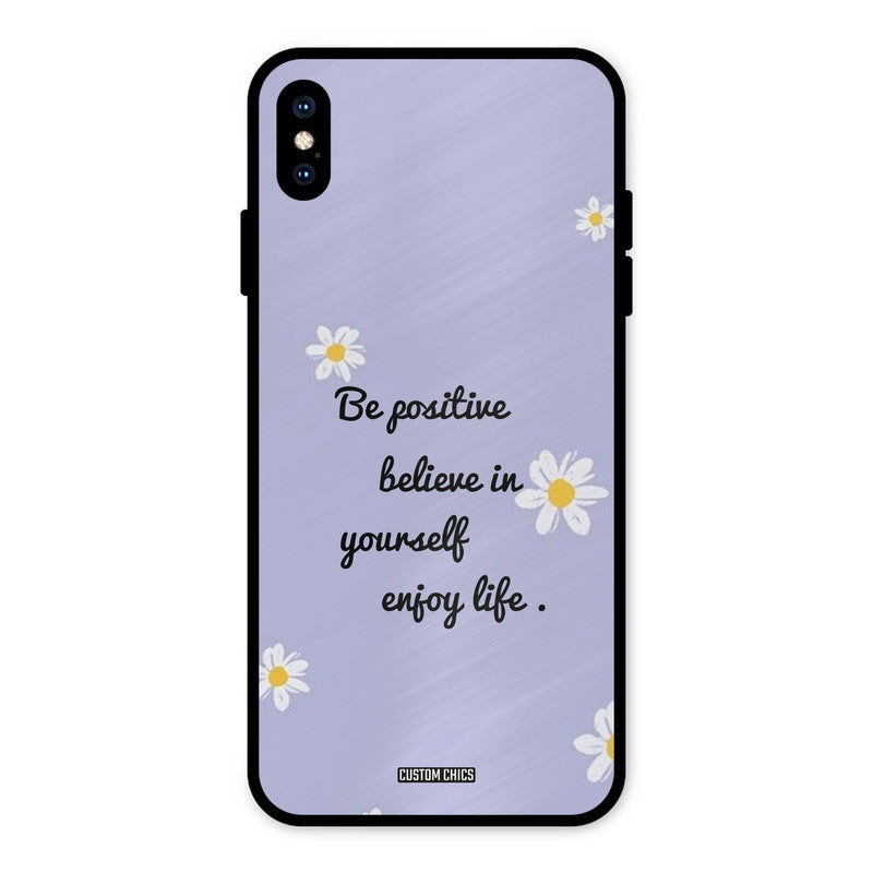 Enjoy Life iPhone XS Max Mobile Back Cover - Cute PrintShield Case