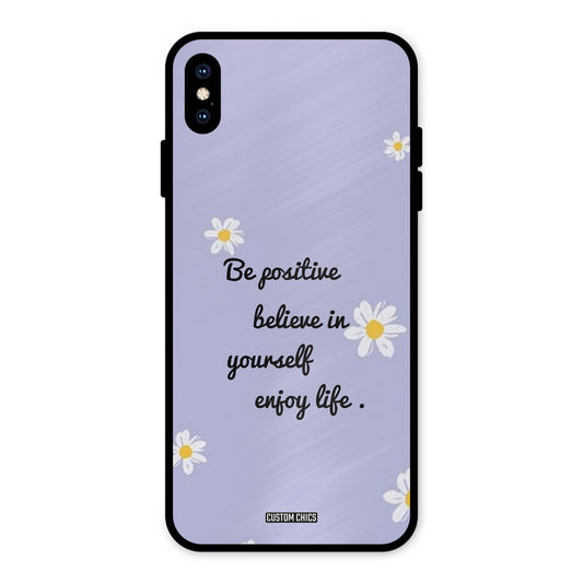 Enjoy Life iPhone XS Max Mobile Back Cover - Cute PrintShield Case
