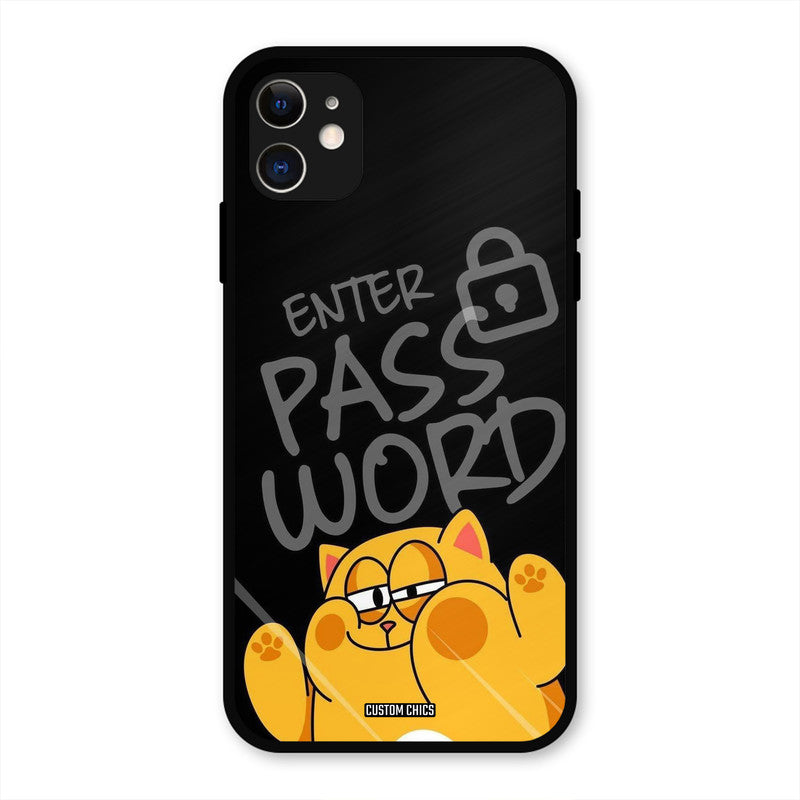Enter Password iPhone 11 Mobile Back Cover - Cute PrintShield Case