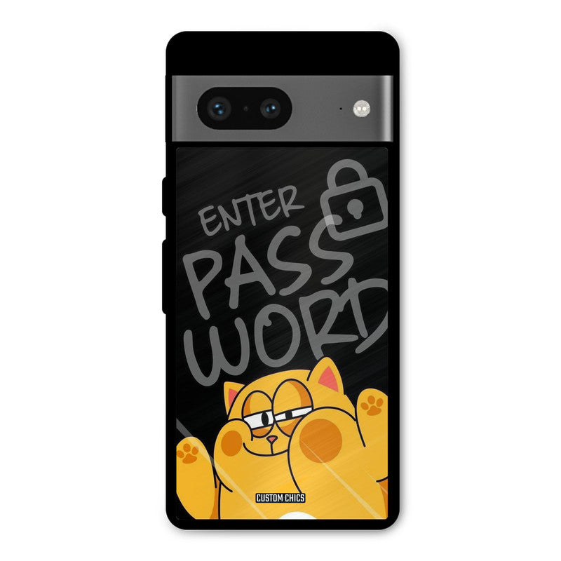 Enter Password Google Pixel 7 Mobile Back Cover - Cute PrintShield Case