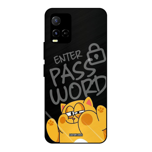 Enter Password Vivo Y33s Mobile Back Cover - Cute PrintShield Case