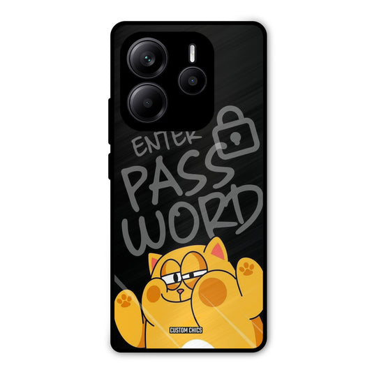 Enter Password Redmi Note 14 Mobile Back Cover - Cute PrintShield Case