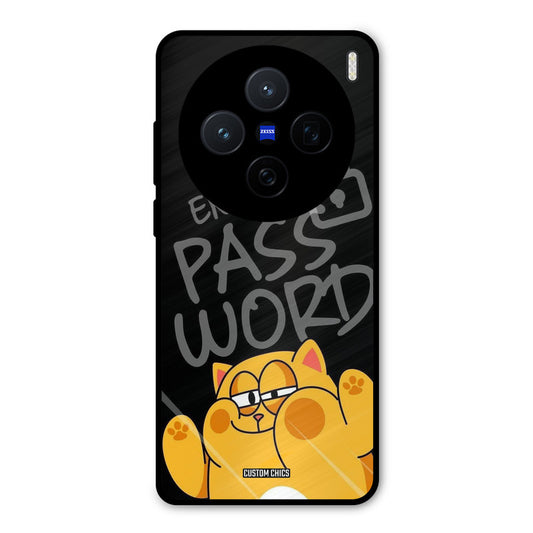 Enter Password Vivo X200 Mobile Back Cover - Cute PrintShield Case