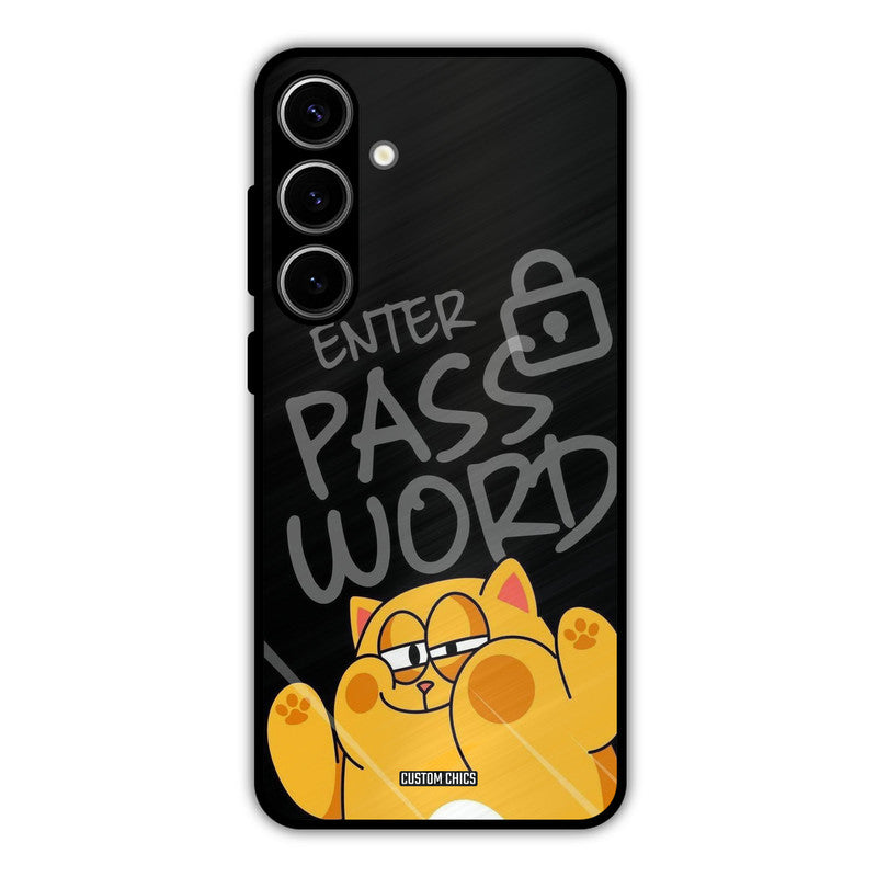 Enter Password Samsung Galaxy S24 Plus Mobile Back Cover - Cute PrintShield Case