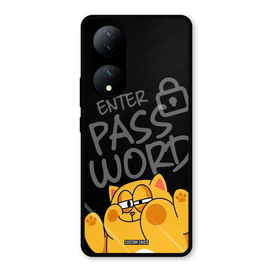 Enter Password Vivo Y100 Mobile Back Cover - Cute PrintShield Case