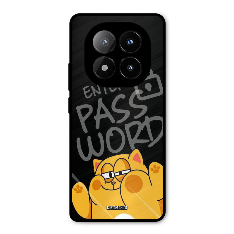 Enter Password Redmi Note 14 Pro Plus 5G Mobile Back Cover - Cute PrintShield Case