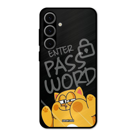 Enter Password Samsung Galaxy S24 Mobile Back Cover - Cute PrintShield Case