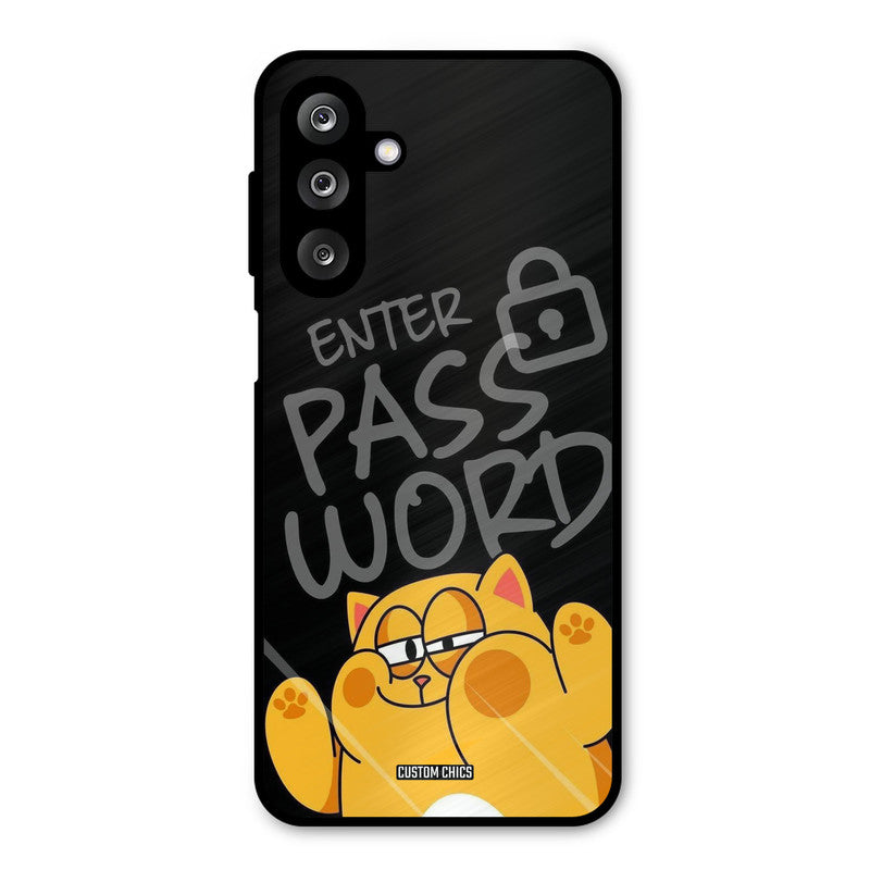 Enter Password Samsung Galaxy M36 Mobile Back Cover - Cute PrintShield Case