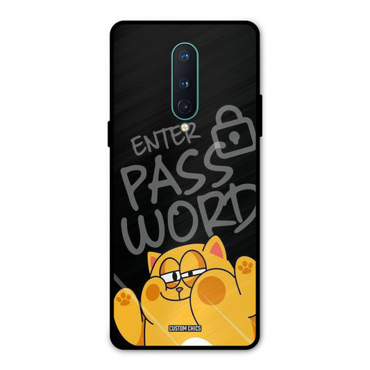 Enter Password Oneplus 8 Mobile Back Cover - Cute PrintShield Case