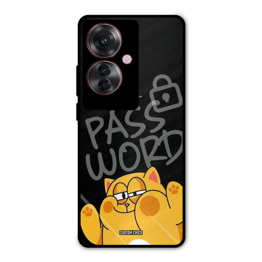Enter Password Oppo F25 Pro Mobile Back Cover - Cute PrintShield Case