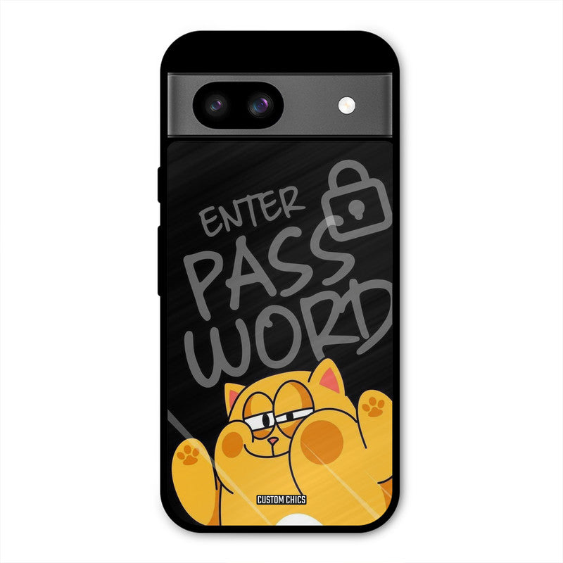 Enter Password Google Pixel 8a Mobile Back Cover - Cute PrintShield Case