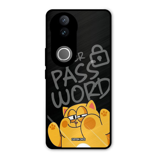 Enter Password iQOO Z10R Mobile Back Cover - Cute PrintShield Case