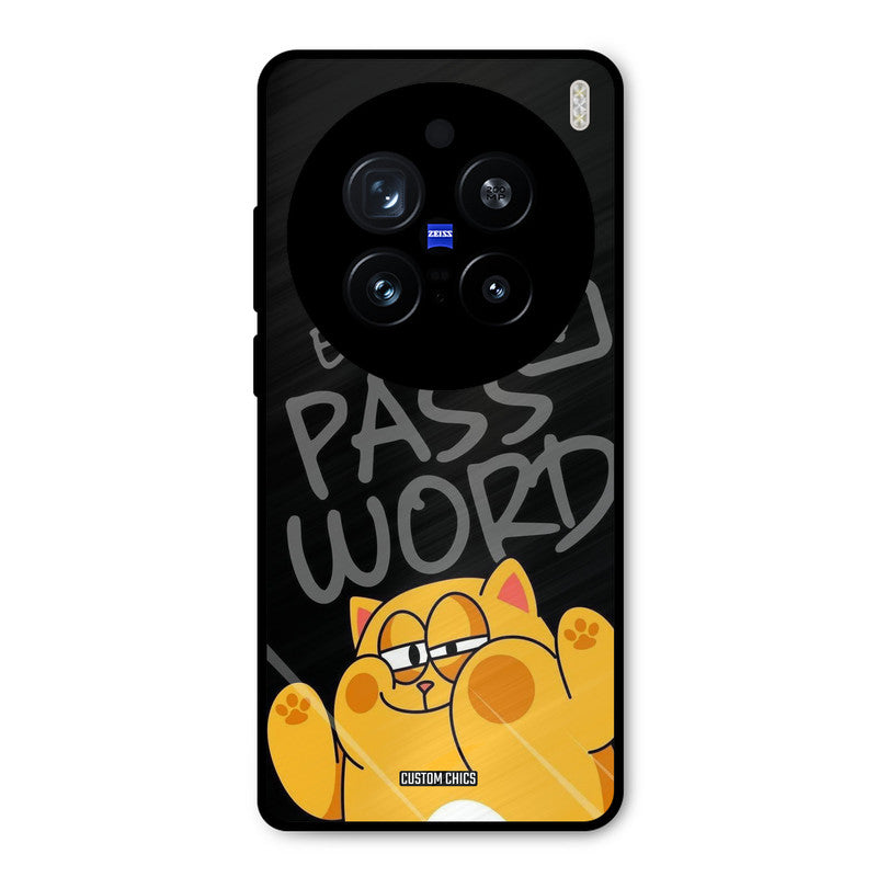 Enter Password Vivo X200 Pro Mobile Back Cover - Cute PrintShield Case
