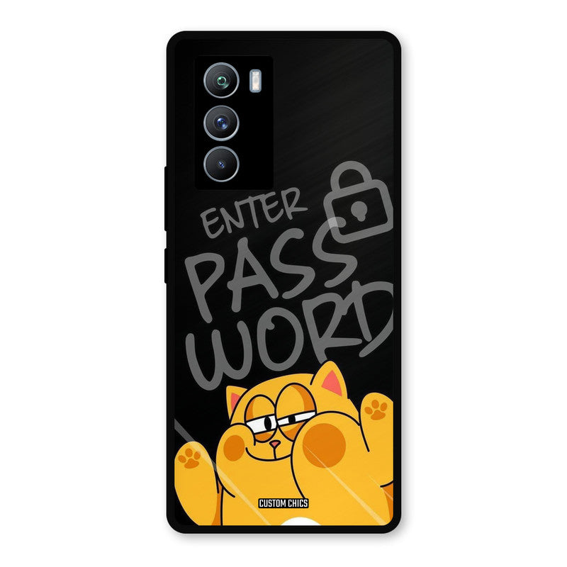 Enter Password iQOO 9SE Mobile Back Cover - Cute PrintShield Case