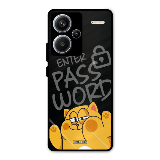 Enter Password Redmi Note 13 Pro Plus Mobile Back Cover - Cute PrintShield Case