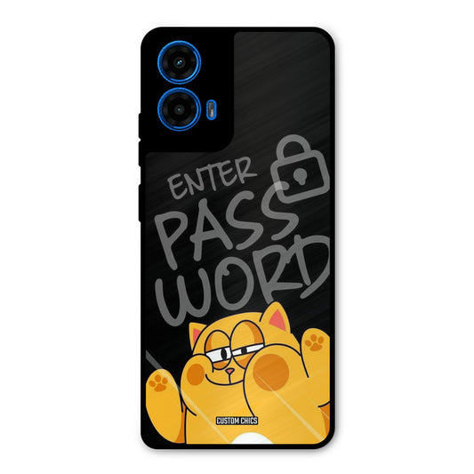 Enter Password Moto G45 Mobile Back Cover - Cute PrintShield Case