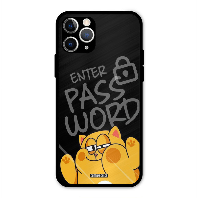 Enter Password iPhone 11 Pro Max Mobile Back Cover - Cute PrintShield Case